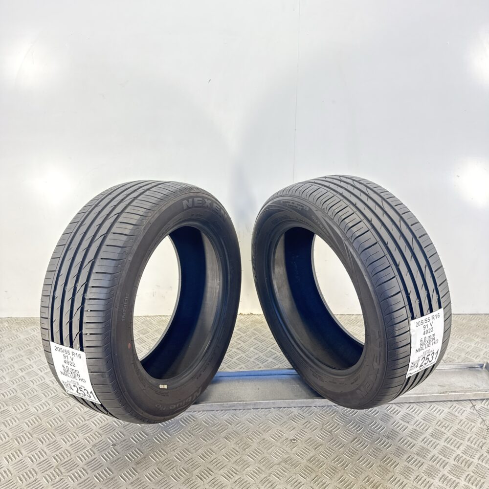 Gomme Usate 205 55 R16 91V Nexen NBLUE HD 86% Estive - immagine 7