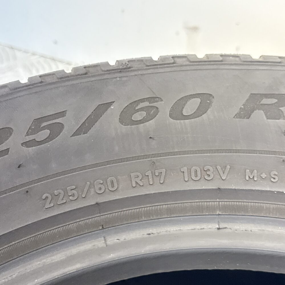 Gomma Usata 225 60 R17 XL 103V Pirelli Scorpion Winter Invernale - immagine 8