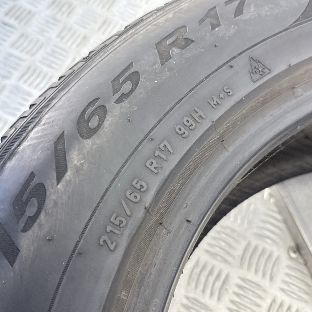 Gomma Usata 215 65 R17 99H Pirelli Scorpion Invernale - immagine 7