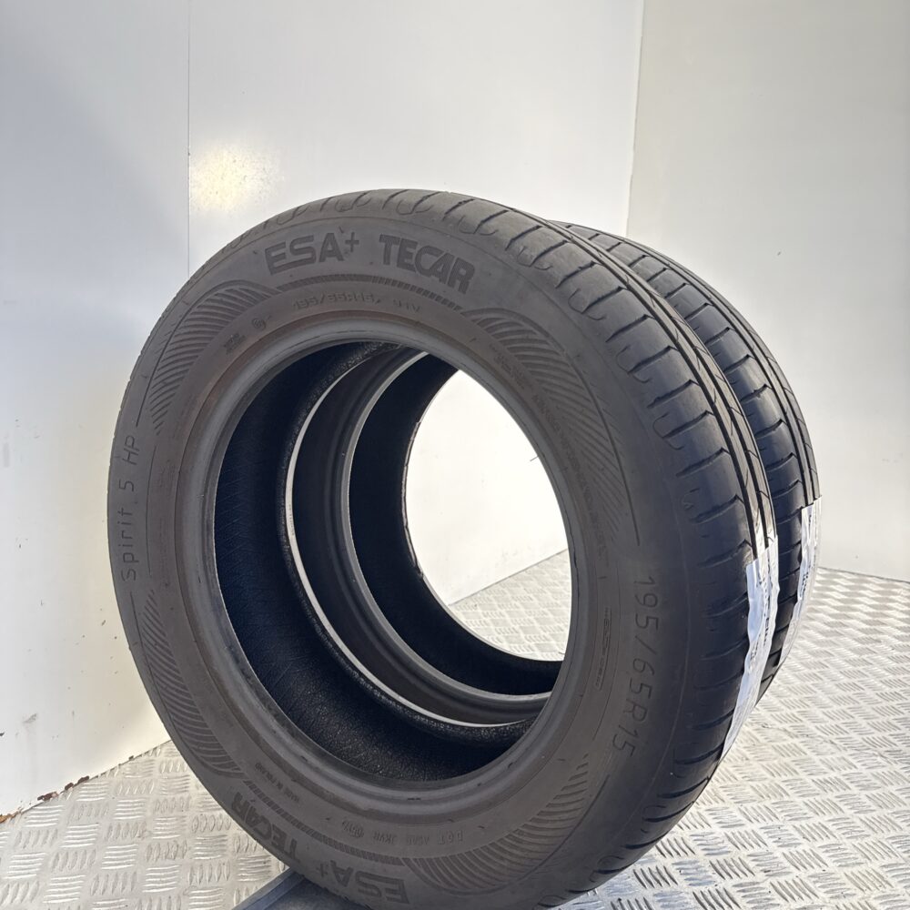 Gomme Usate 195 65 R15 91V Esa Tecar Spirit 5 HP Estive - immagine 5