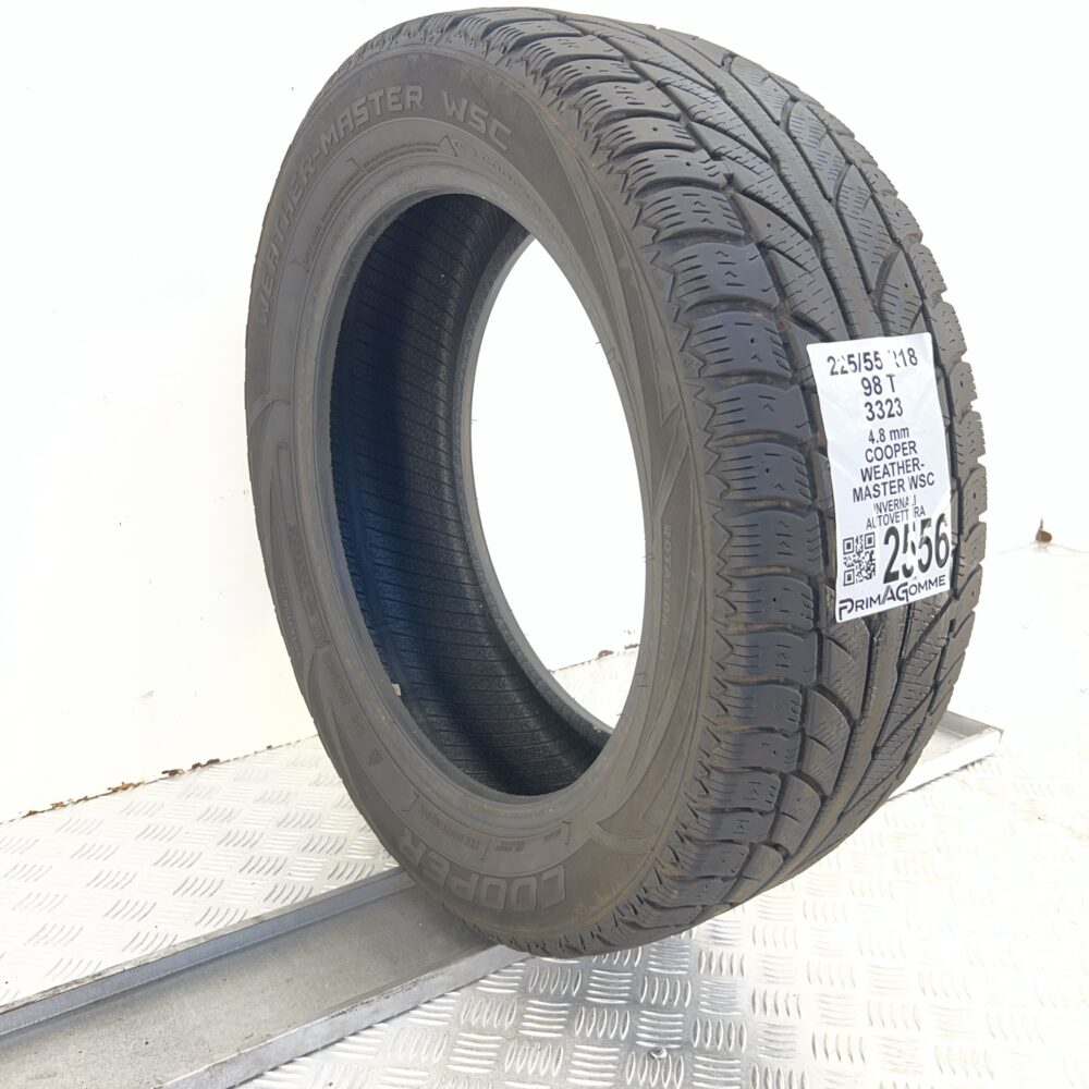 Gomma Usata 225 55 R18 98T Cooper Weather-Master WSC Invernale - immagine 4