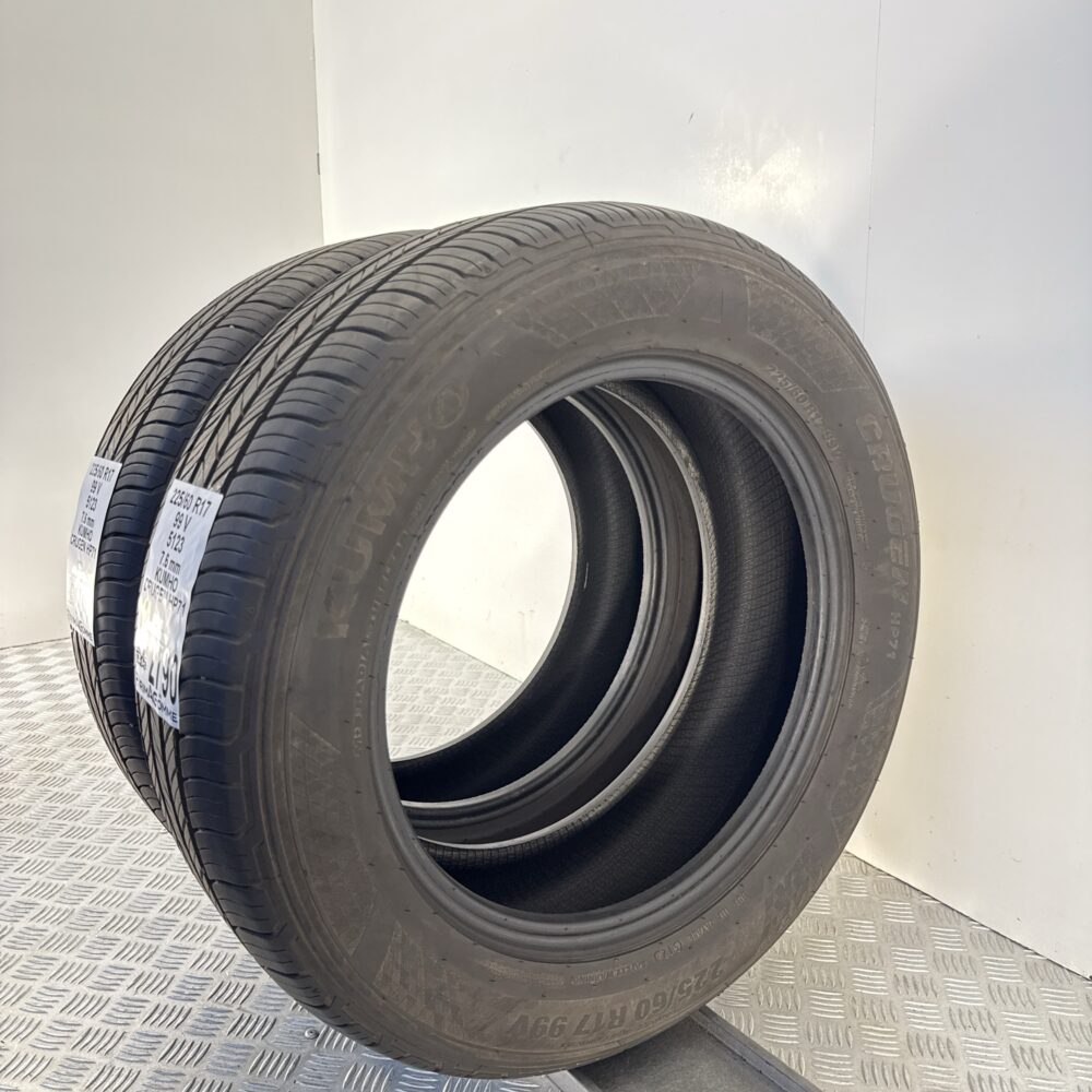 Gomme Usate 225 60 R17 99V Kumho Crugen HP71 100% Estive - immagine 9