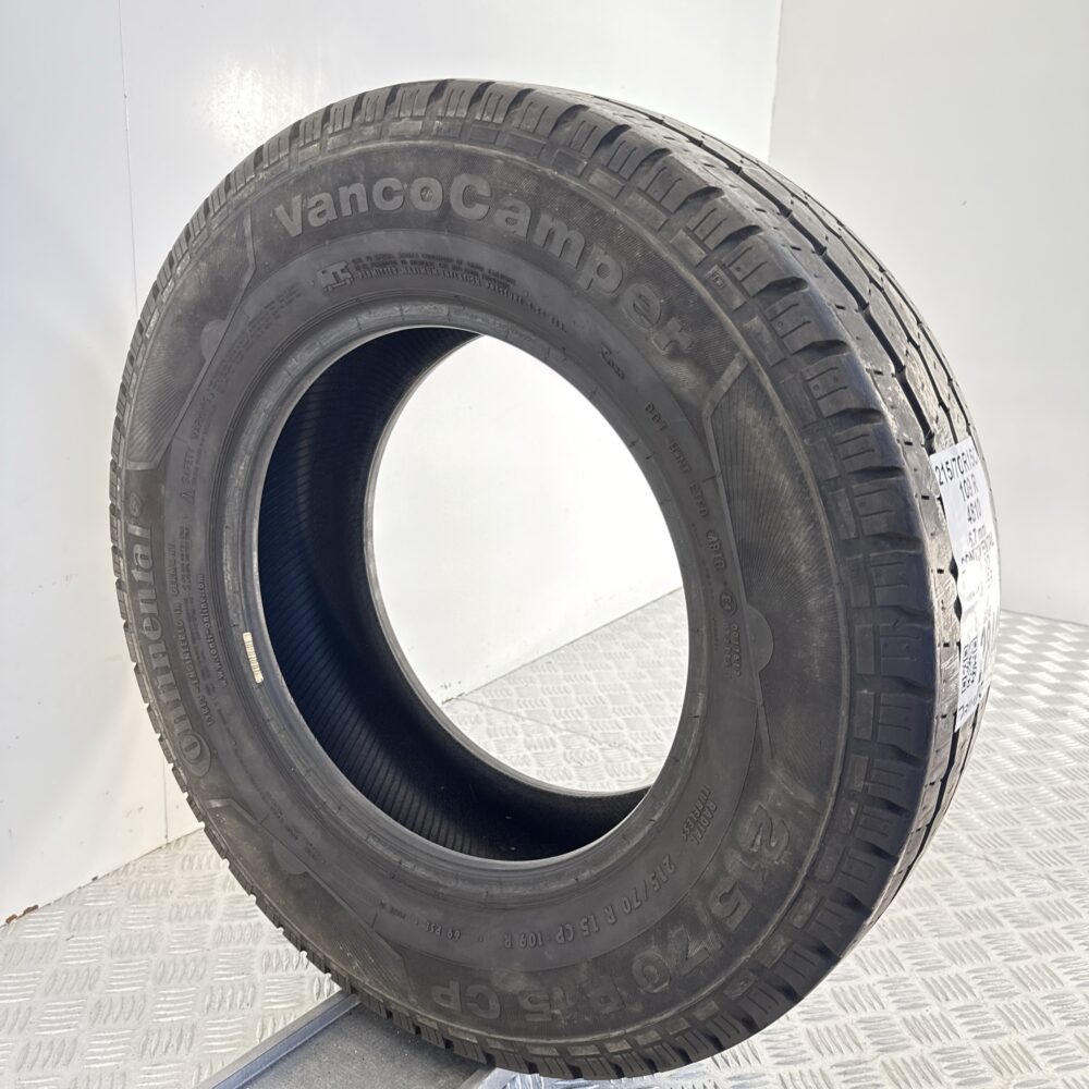 Gomma Usata 215 70 R15C 109R Continental Vanco Camper 74% Estivo - immagine 5