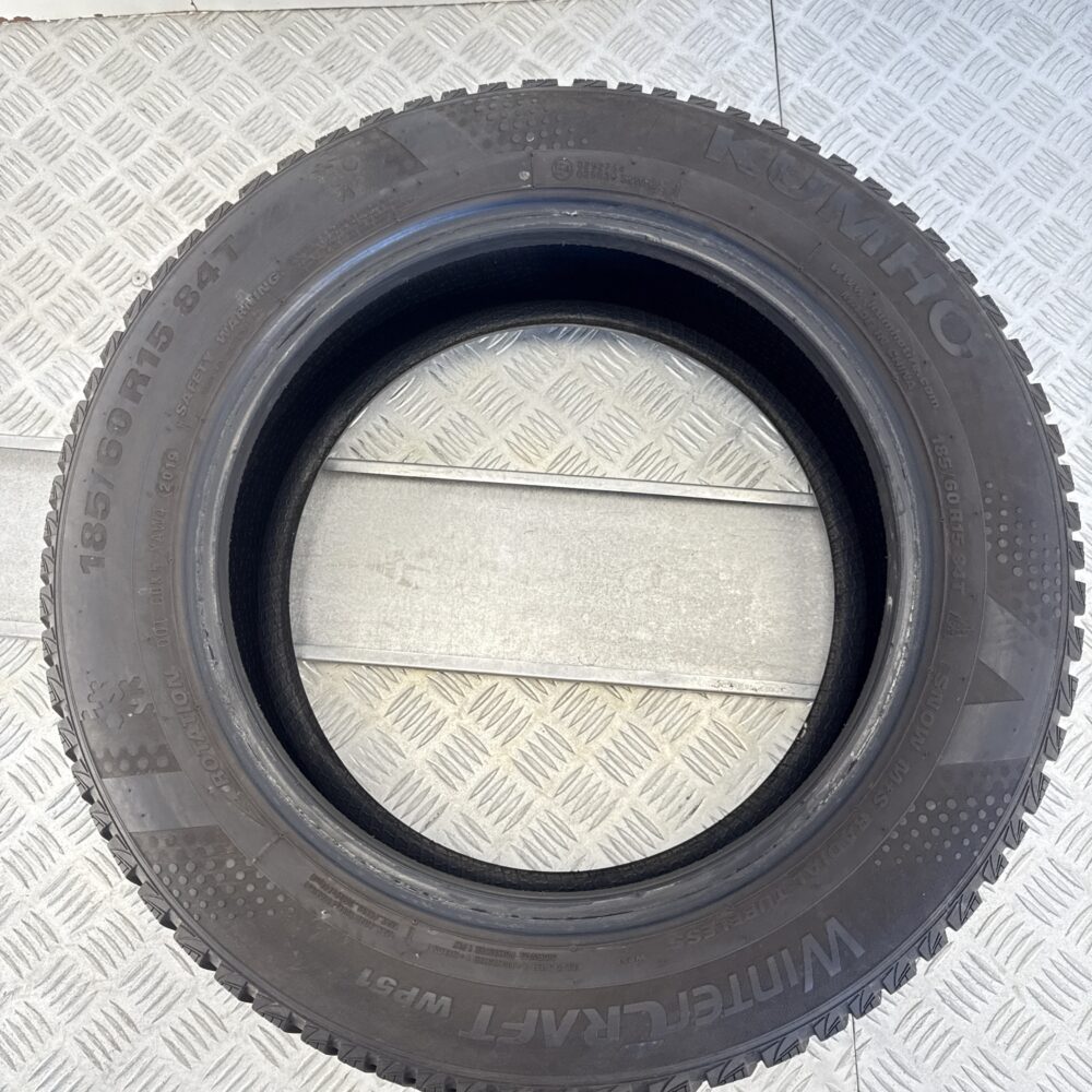 Gomme Usate 185 60 R15 84T Kumho Winter Craft WP51 76% Invernali - immagine 6