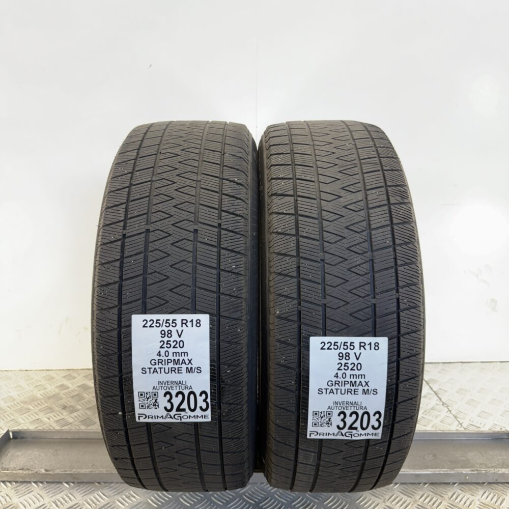 Gomme Usate 225 55 R18 98V GripMax Stature M/S Invernali