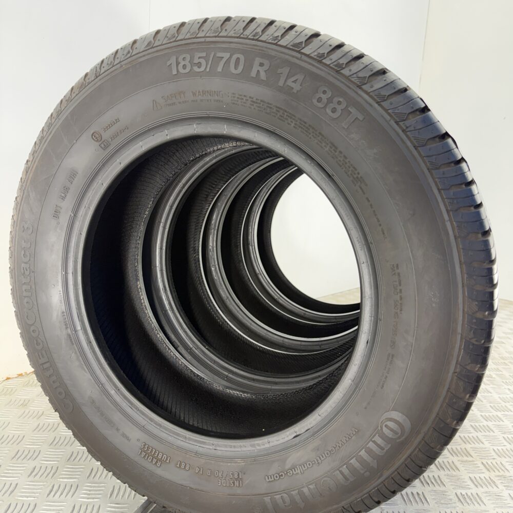 Gomme Usate 185 70 R14 88T Continental Conti Eco Contact 3 89% Estive - immagine 7