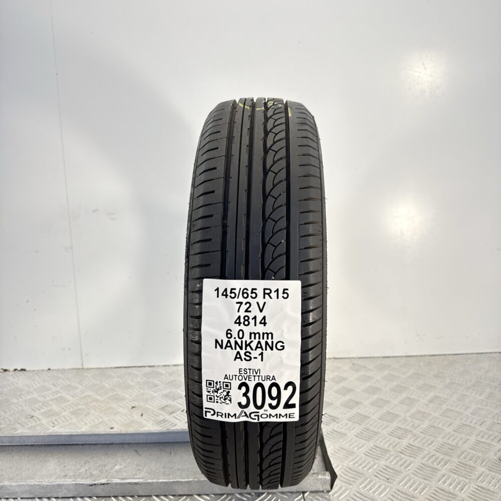 Gomma Usata 145 65 R15 72V Nankang AS-1 86% Estivo
