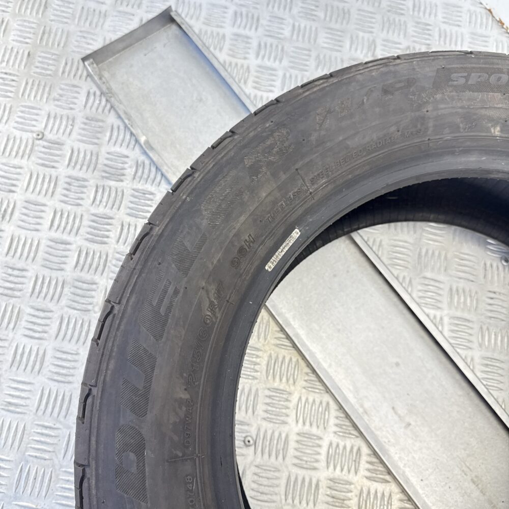 Gomme Usate 215 60 R17 96H Bridgestone Dueler H/P Sport AS Estive - immagine 9