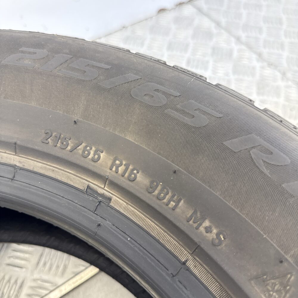 Gomme Usate 215 65 R16 98H Pirelli Sottozero 3 Invernali - immagine 8