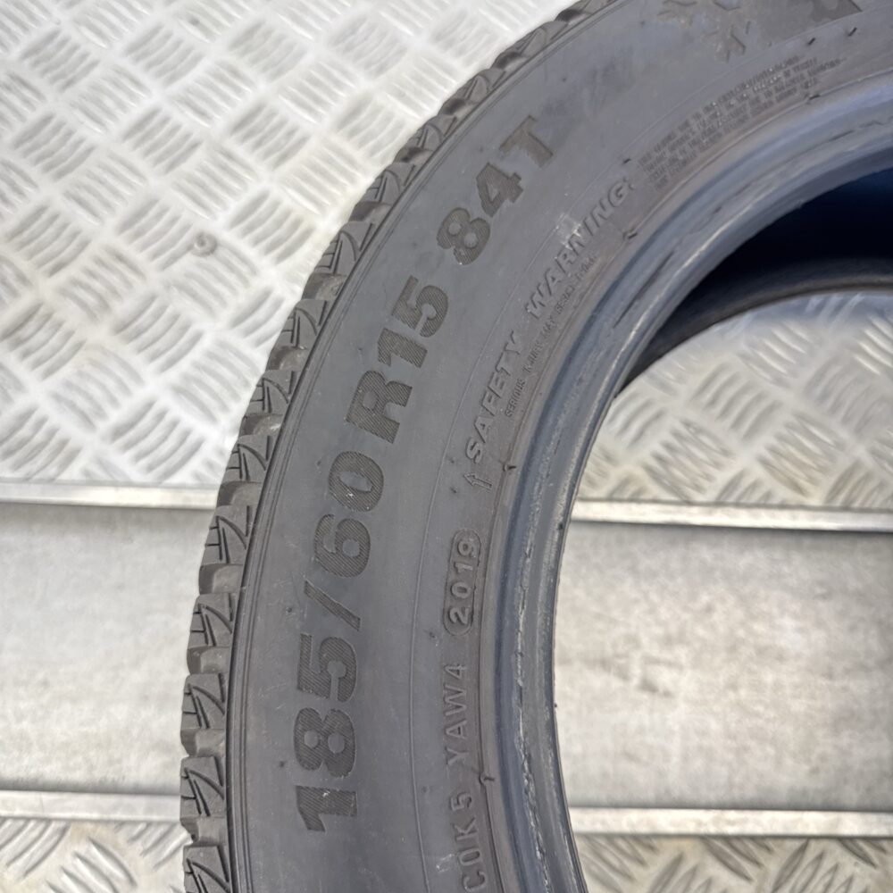 Gomme Usate 185 60 R15 84T Kumho Winter Craft WP51 76% Invernali - immagine 9