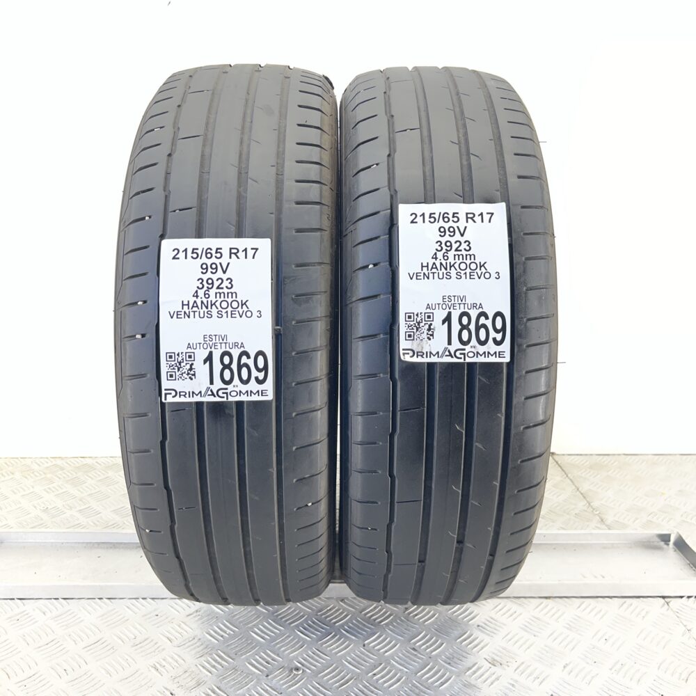 Pneumatici Usati 215 65 R17 99V HANKOOK Ventus S1EVO 3 Estive