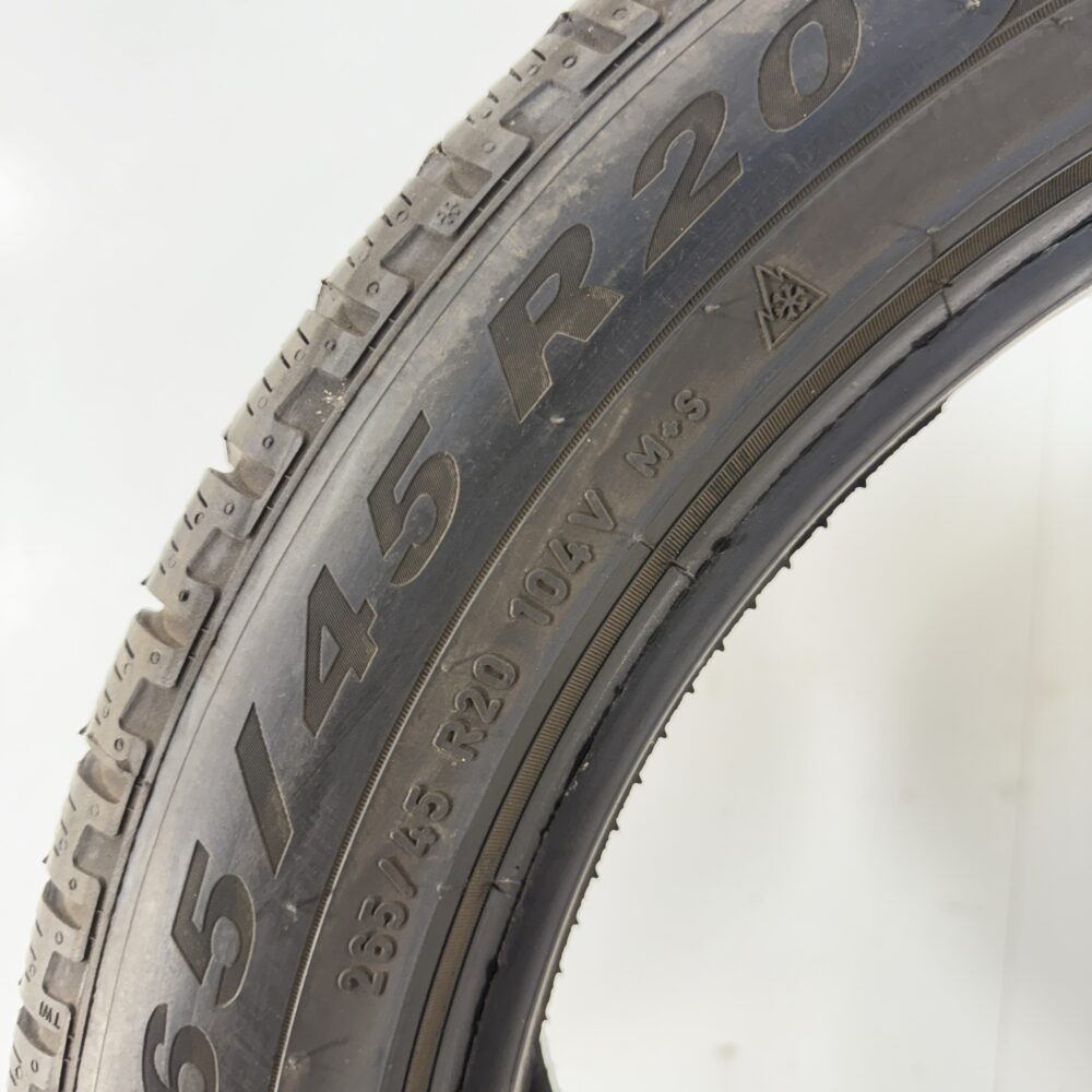 Gomma Usata 265 45 R20 104V Pirelli Scorpion Invernale - immagine 7