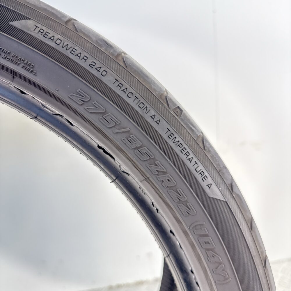 Gomme Usate 275 35 ZR22 XL 104Y Yokohama Advan Sport V107 Estive - immagine 11