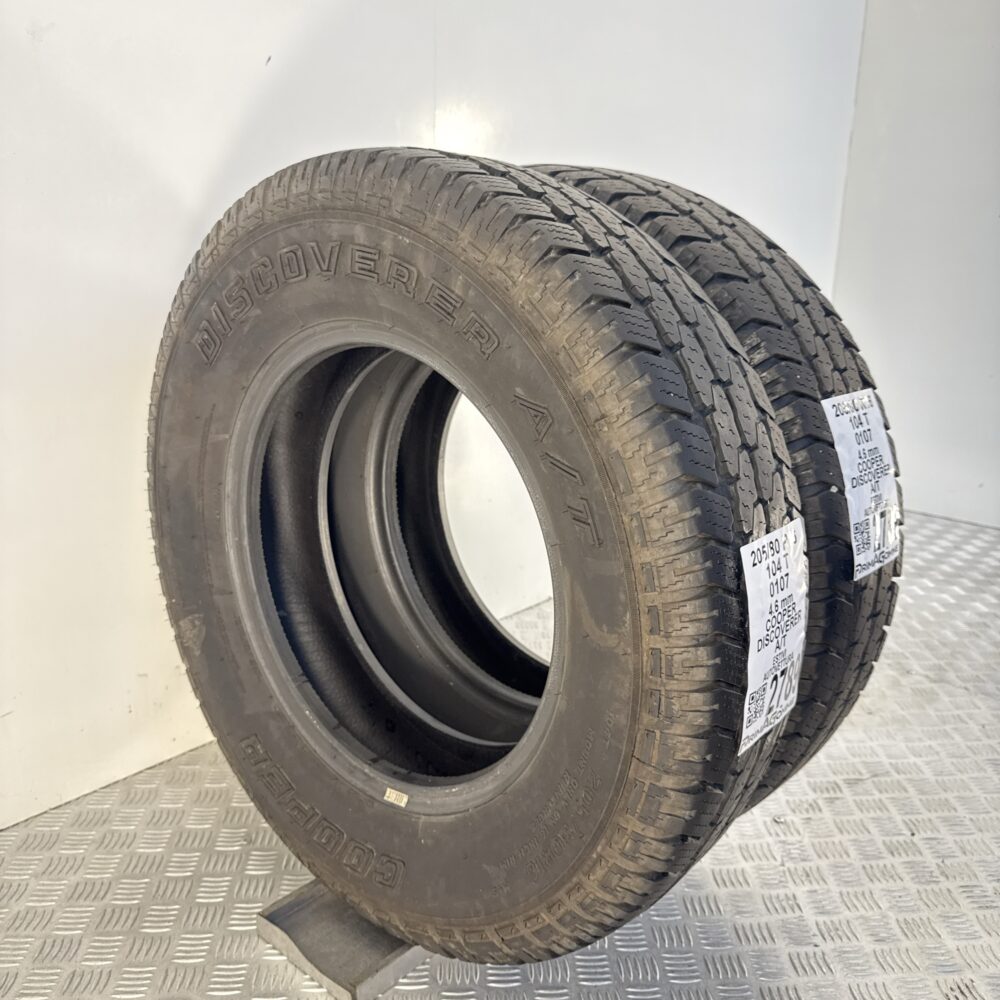 Gomme Usate 205 80 R16 104T Cooper Discoverer A/T Estive - immagine 6