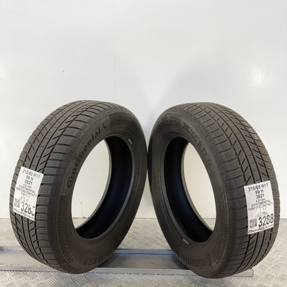 Gomme Usate 215 65 R17 99H Continental WinterContact TS870 P Invernali - immagine 10