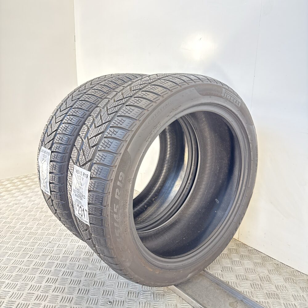 Gomme Usate 245 45 R19 102V Pirelli Sottozero Winter 78% Invernali - immagine 4