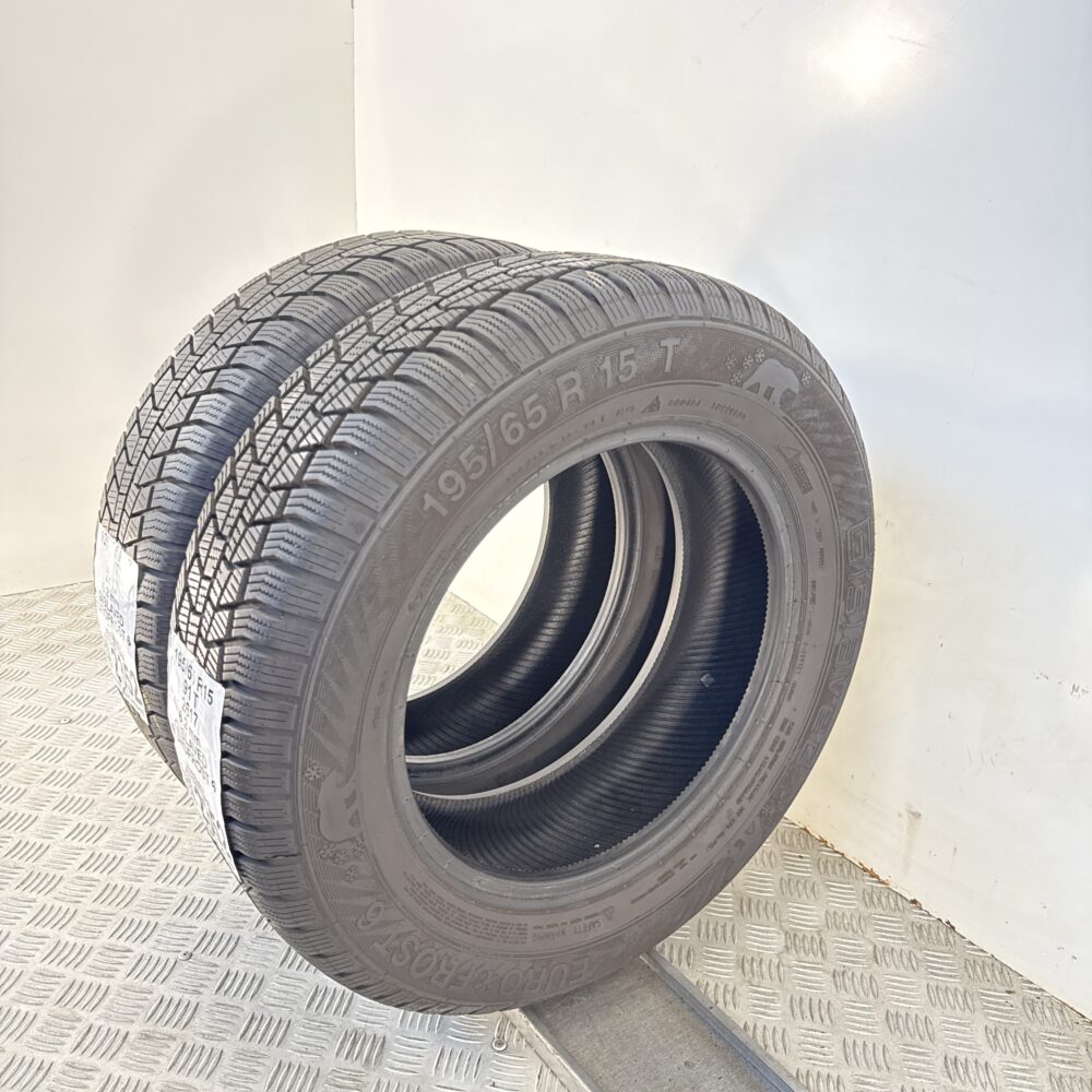 Gomme Usate 195 65 R15 91T Gislaved Eurofrost 6 78% Invernali - immagine 6
