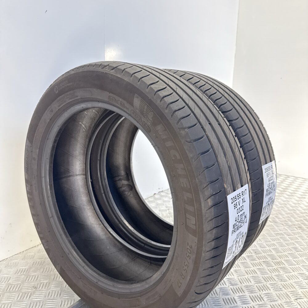 Gomme Usate 205 55 R17 XL 95V MICHELIN Primacy 4 Estive - immagine 6