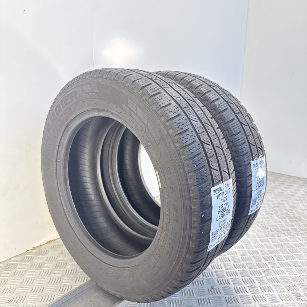 Gomme Usate 205 65 R16C 107/105T Pirelli Carrier 76% Invernali - immagine 5