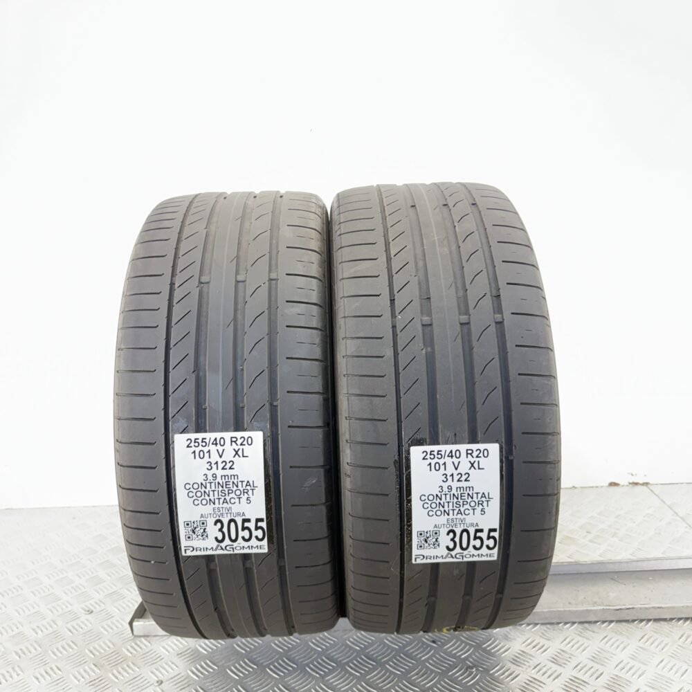 Gomme Usate 255 40 R20 XL 101V Continental ContiSport Contact 5 Estive - immagine 4