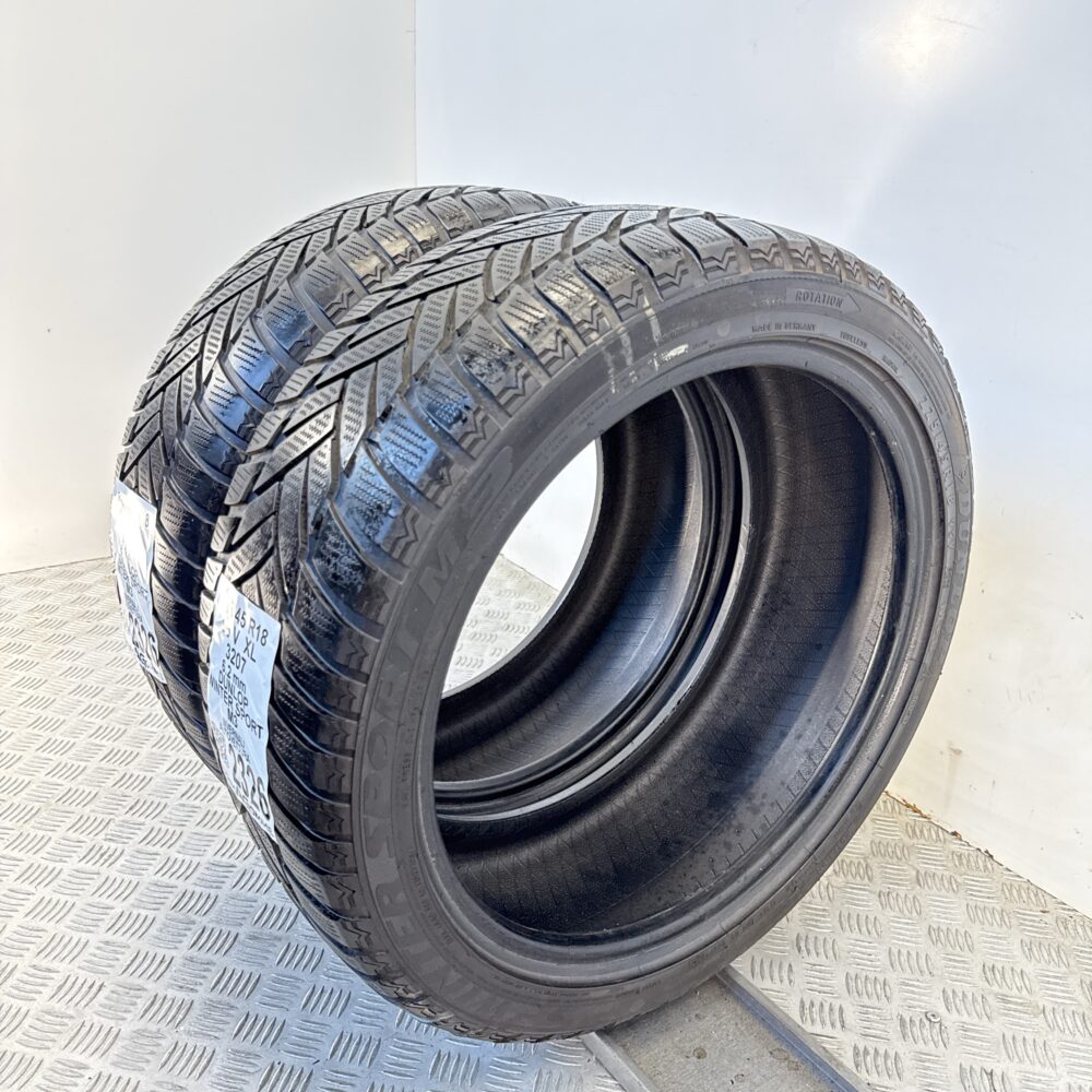 Gomme Usate 225 45 R18 XL 95V Dunlop Winter Sport M3 89% Invernali - immagine 6