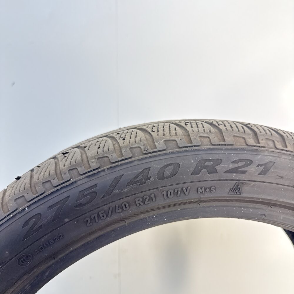 Gomma Usata 275 40 R21 XL 107V Pirelli Scorpion Winter Invernale - immagine 7