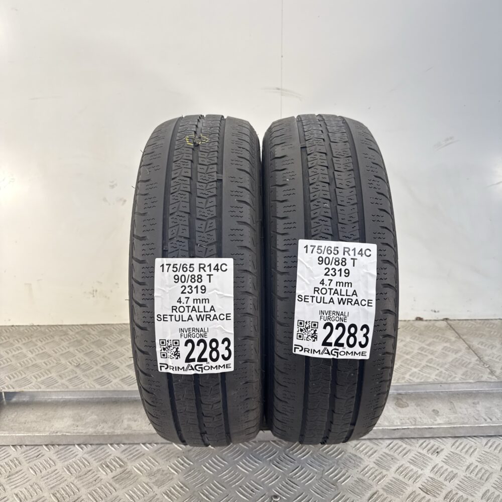 Gomme Usate 175 65 R14C 90/88T Rotalla Setula Wrace Invernali