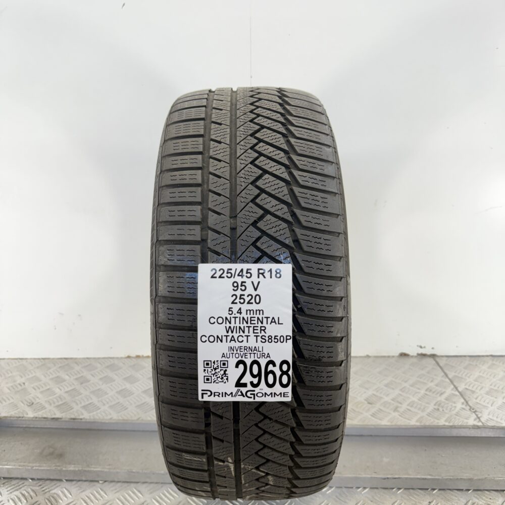 Gomma Usata 225 45 R18 95V CONTINENTAL WINTER CONTACT TS850P Invernale