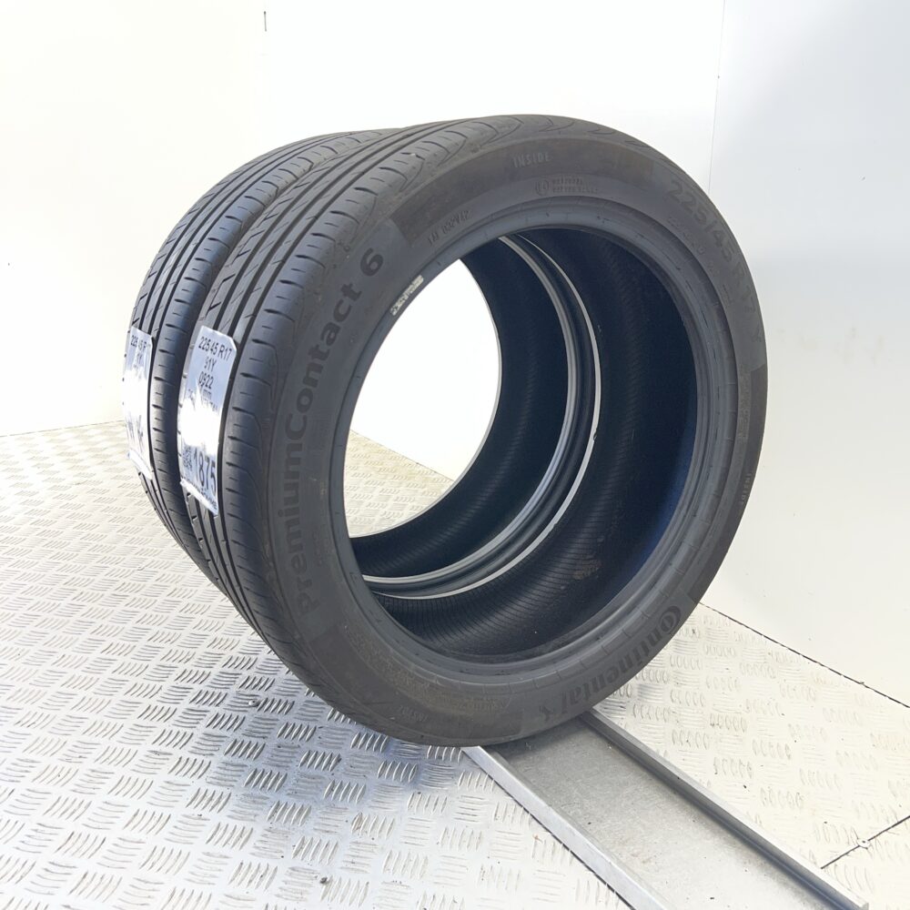 Pneumatici Usati 225 45 R17 91Y CONTINENTAL PremiumContact 6 Estive - immagine 7