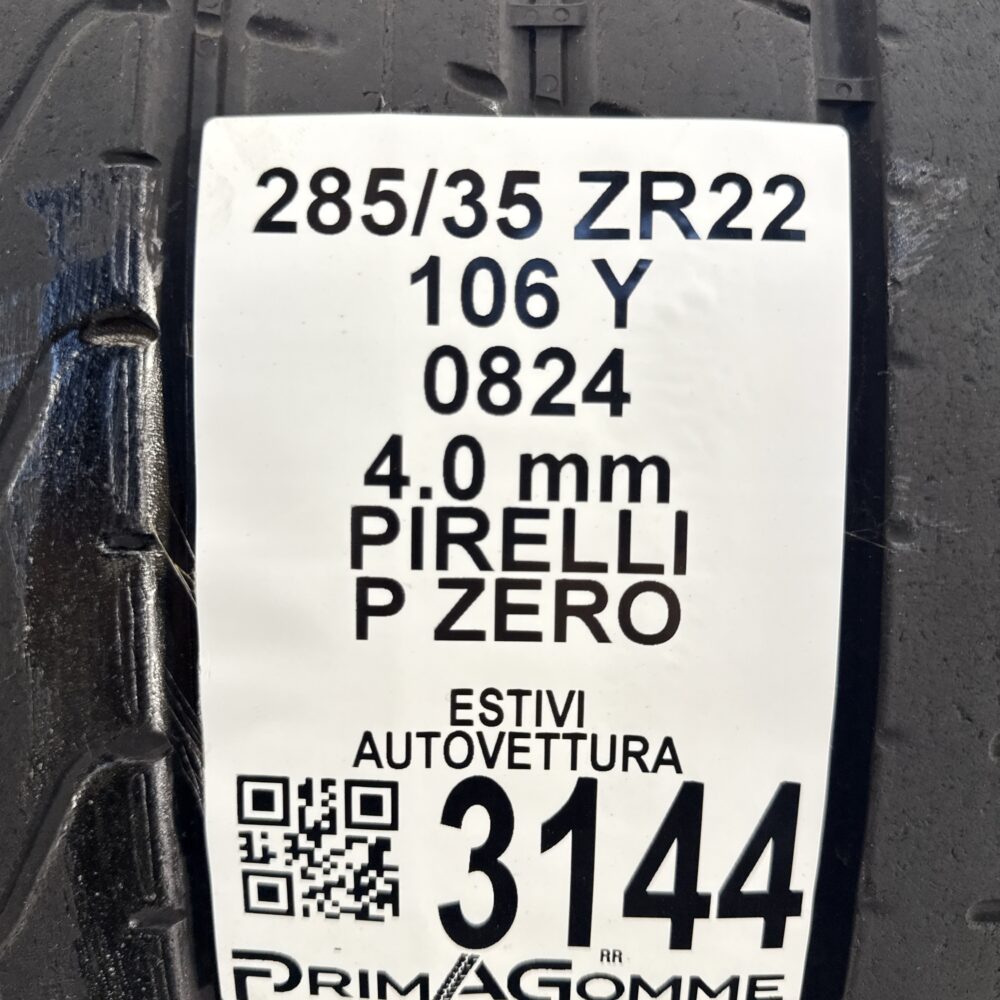 Gomme Usate 285 35 ZR22 106Y Pirelli P ZERO Estive - immagine 3