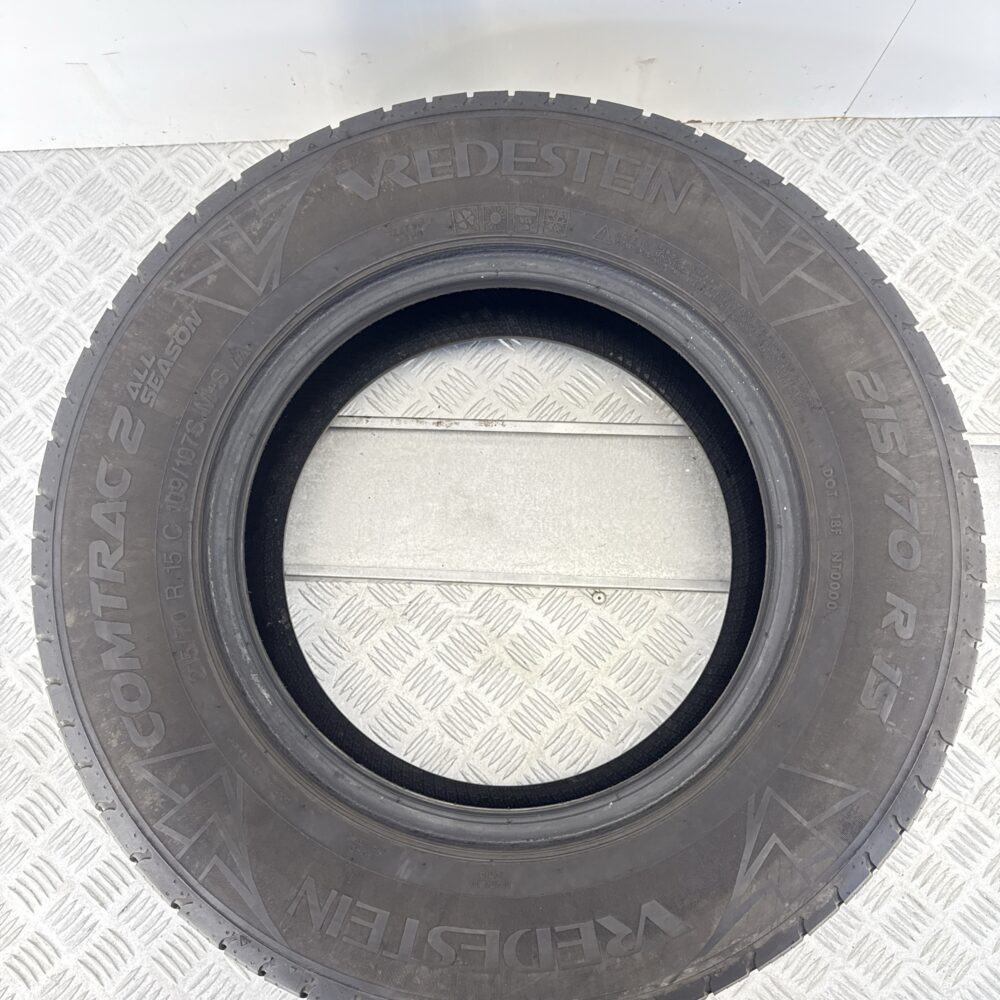 Gomma Usata 215 70 R15C 109/107S Vredestein Comtrac 2 78% 4 Stagioni - immagine 6