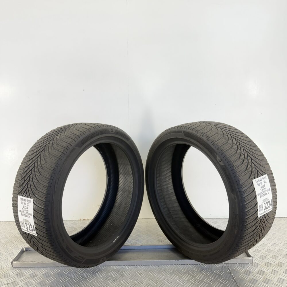 Gomme Usate 245 40 R19 XL 98W Bridgestone Blizzak 6 Invernali - immagine 11