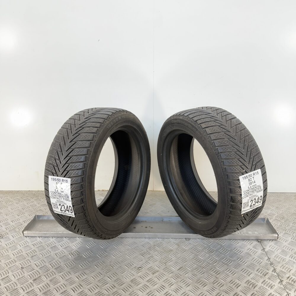 Gomme Usate 195 50 R15 82T Continental ContiWinterContact TS800 Invernali - immagine 6