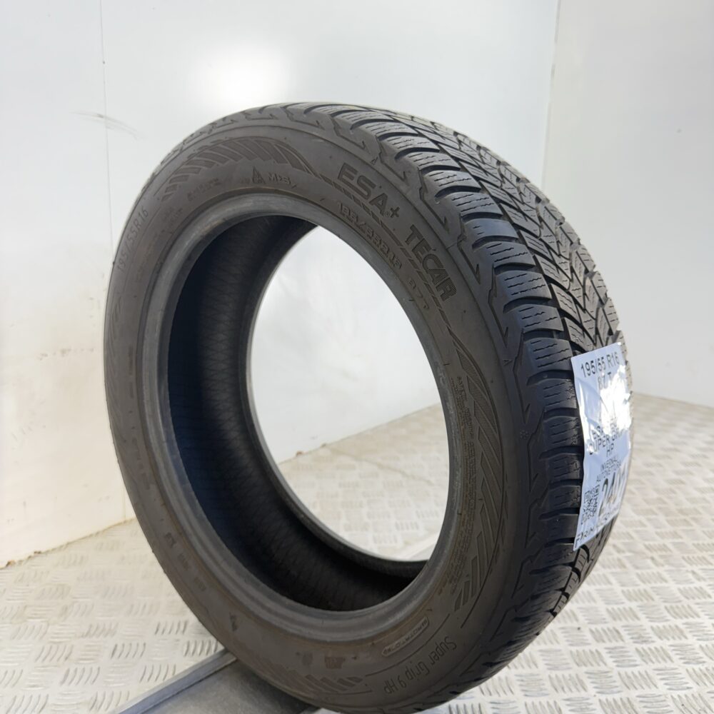 Gomma Usata 195 55 R16 87T Esa Tecar Super Grip 9 HP Invernale - immagine 5