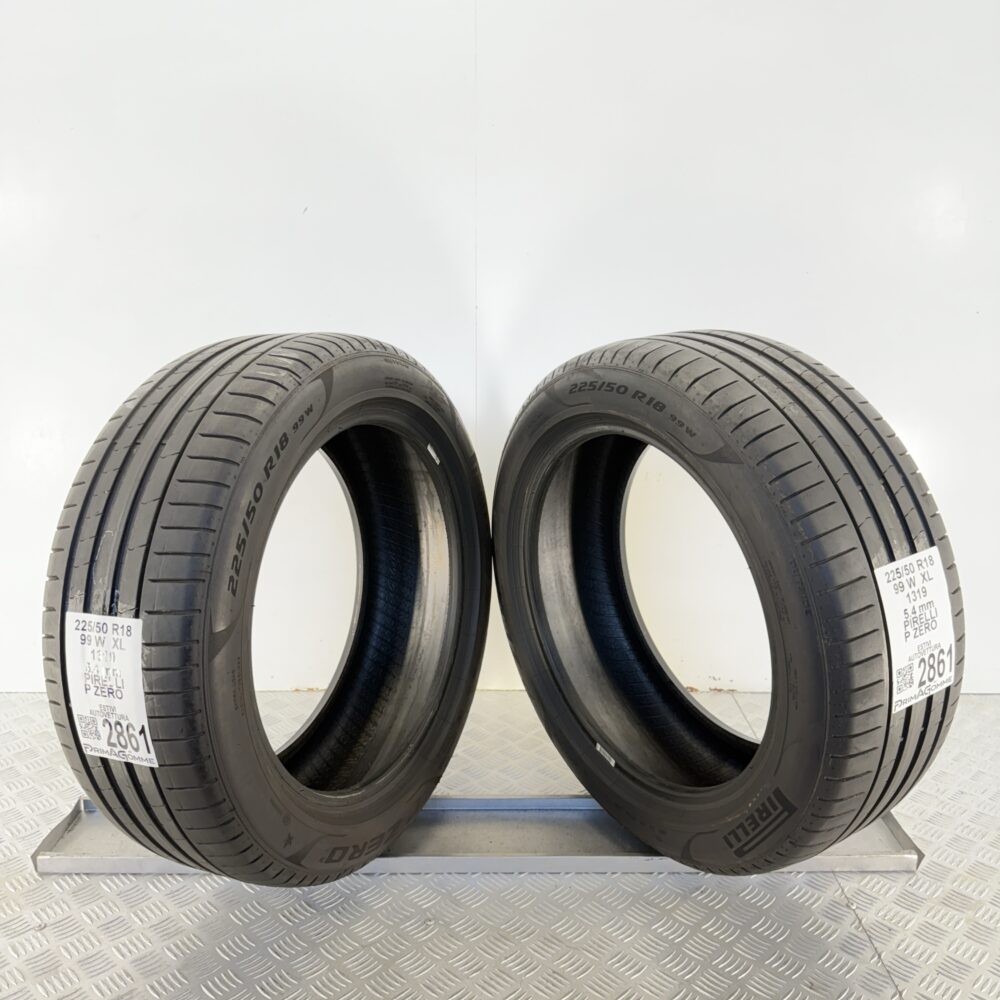 Gomme Usate 225 50 R18 XL 99W Pirelli P Zero 77% Estive - immagine 6