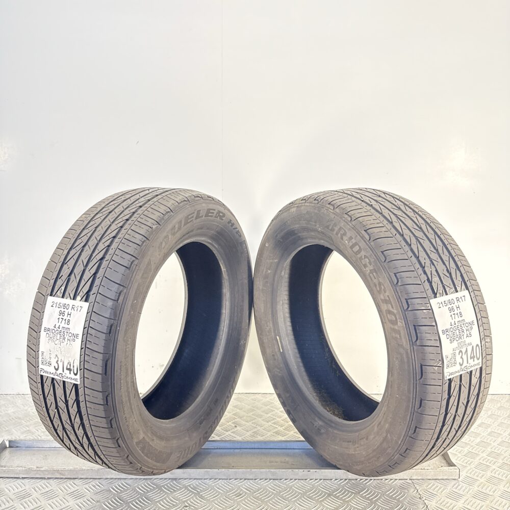 Gomme Usate 215 60 R17 96H Bridgestone Dueler H/P Sport AS Estive - immagine 6
