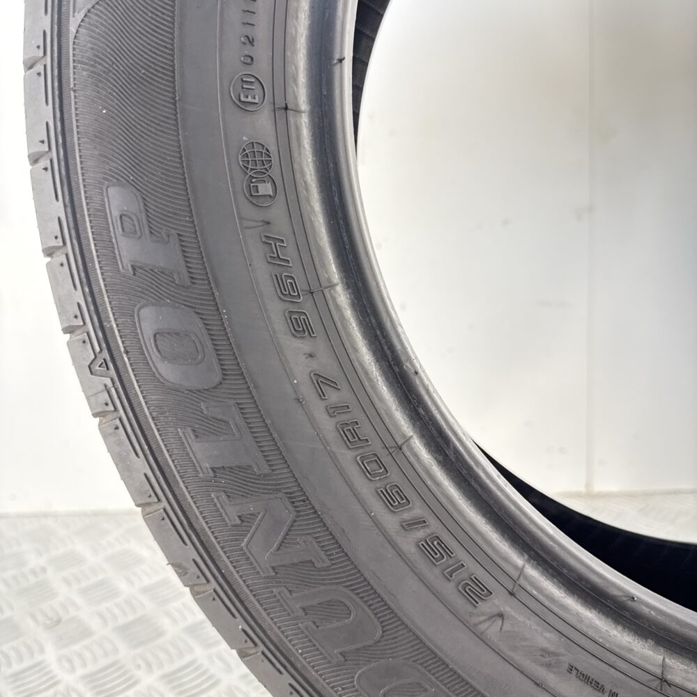 Gomma Usata 215 60 R17 96H Dunlop Enasave EC300+ 79% Estivo - immagine 9