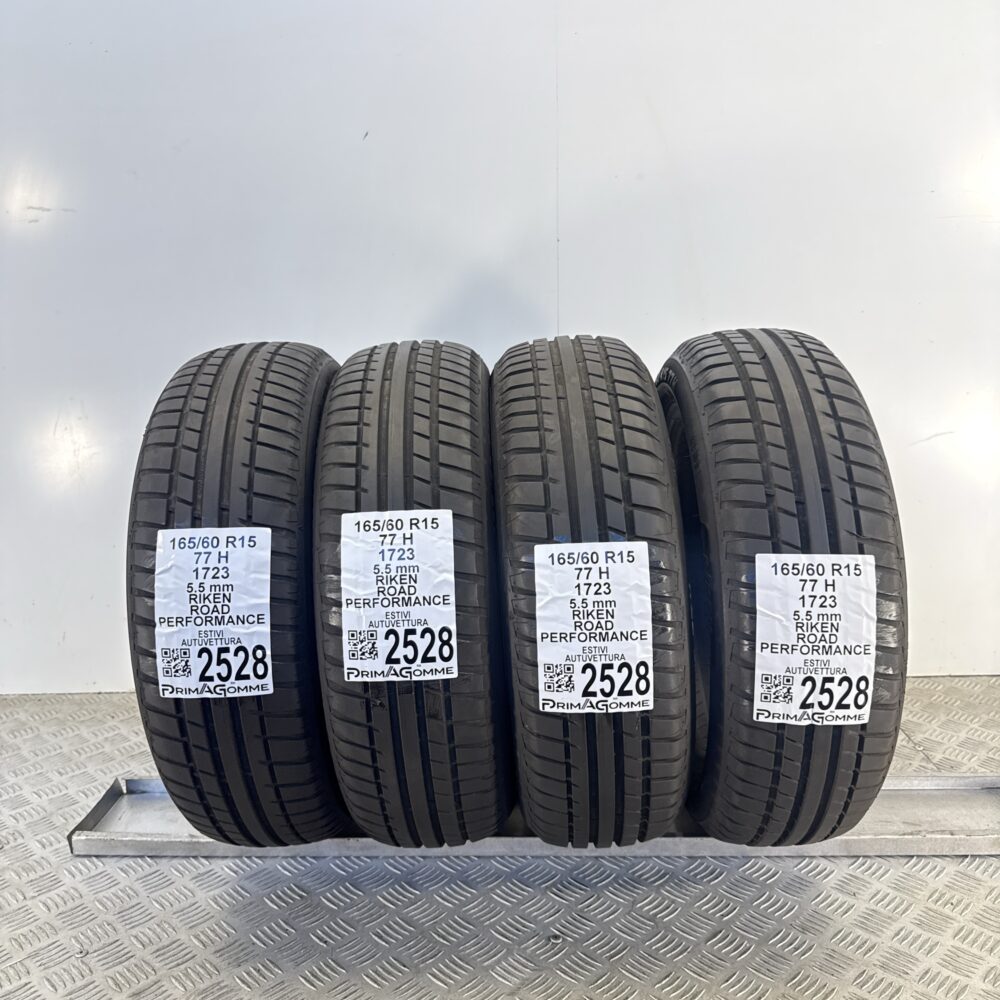Gomme Usate 165 60 R15 77H Riken Road Performance 79% Estive