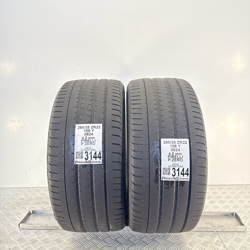 Gomme Usate 285 35 ZR22 106Y Pirelli P ZERO Estive