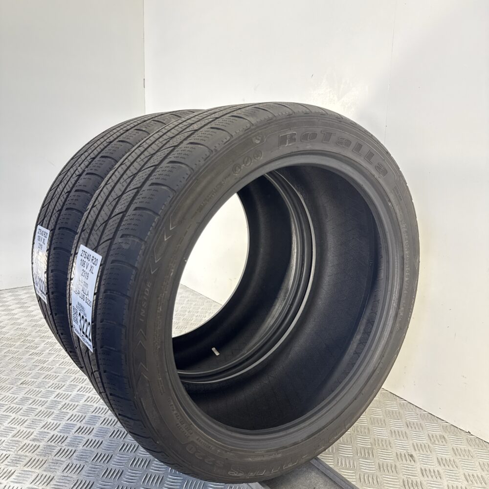 Gomme Usate 275 40 R20 XL 106V Rotalla Ice-Plus S220 Invernali - immagine 4