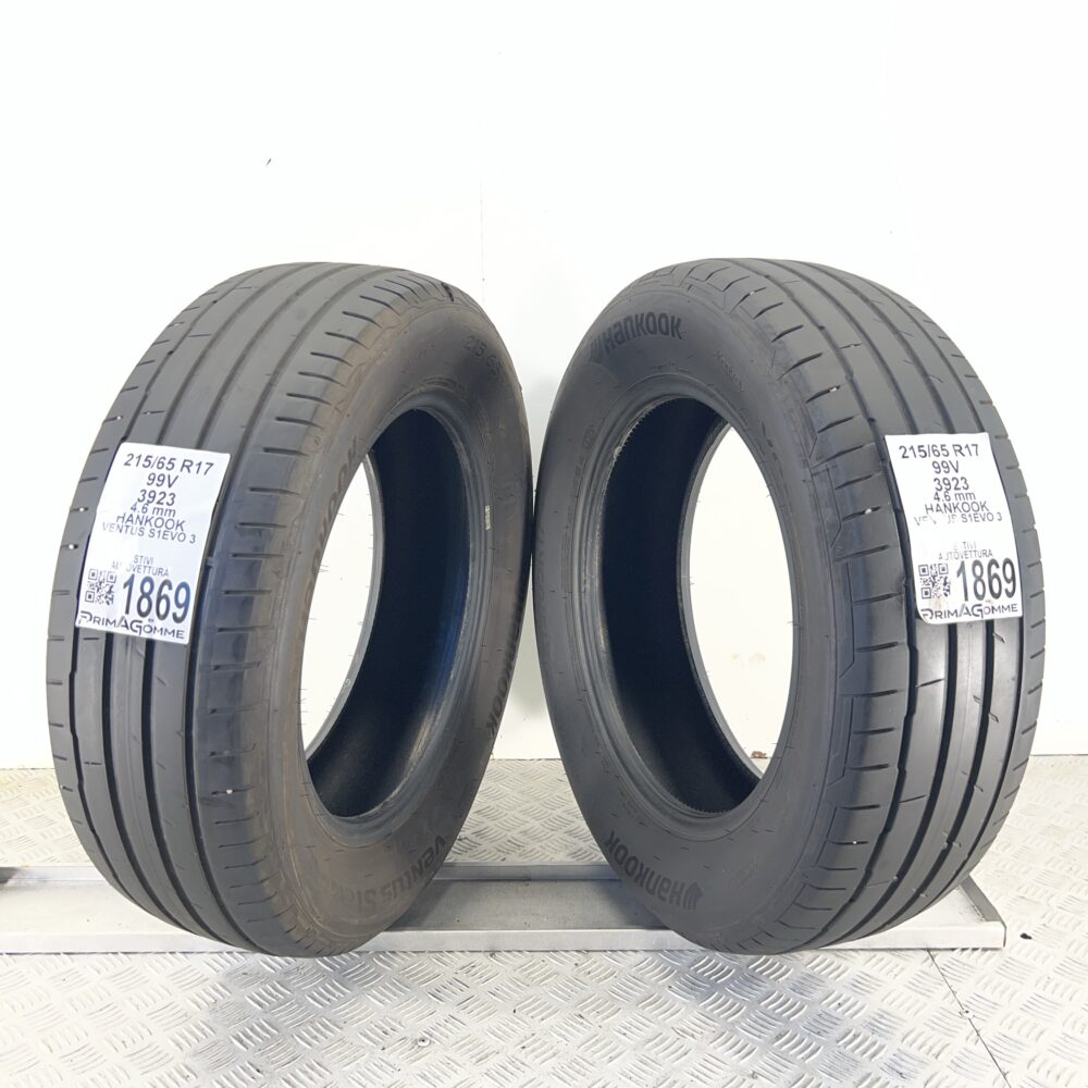 Pneumatici Usati 215 65 R17 99V HANKOOK Ventus S1EVO 3 Estive - immagine 5