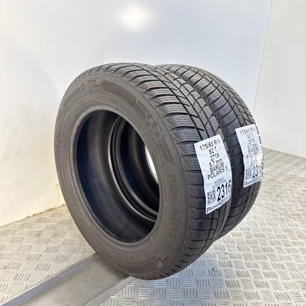 Gomme Usate 175 65 R14 82T BARUM Polaris 5 81% Invernali - immagine 8