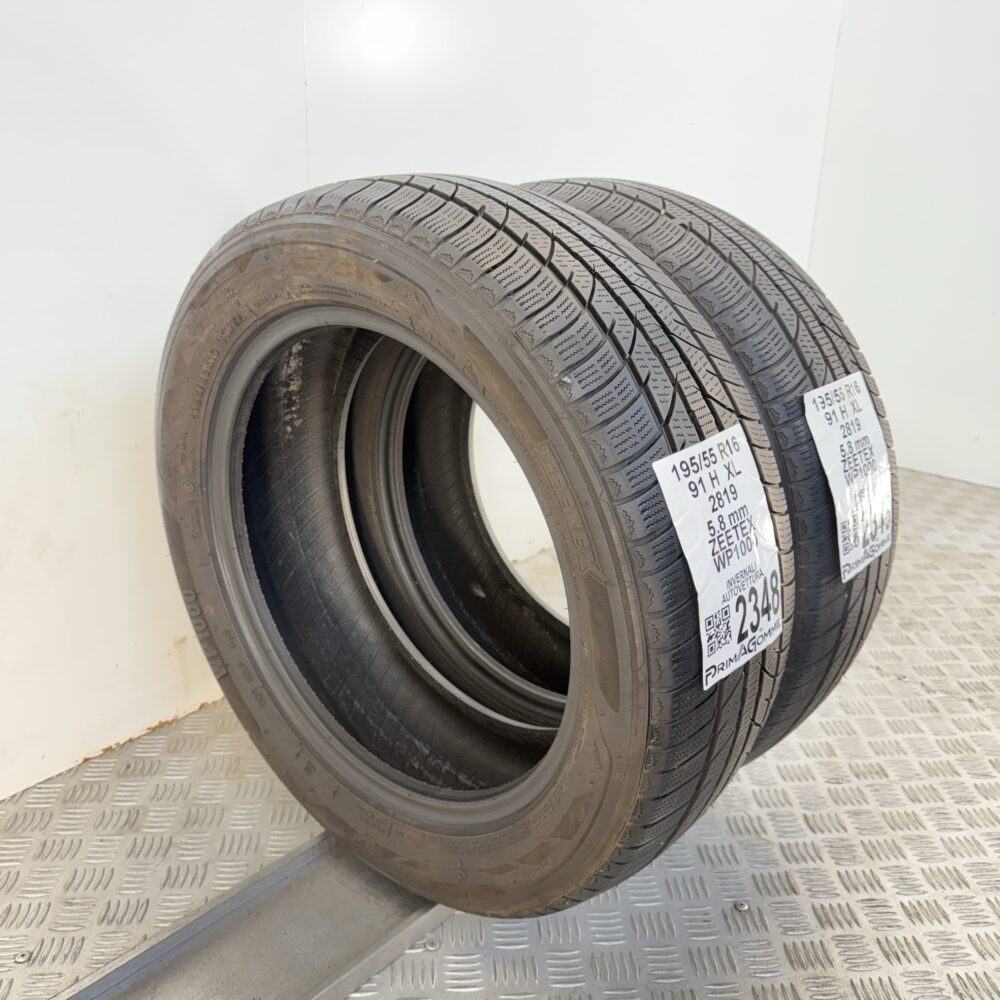Gomme Usate 195 55 R16 XL 91H ZEETEX WP1000 83% Invernali - immagine 4