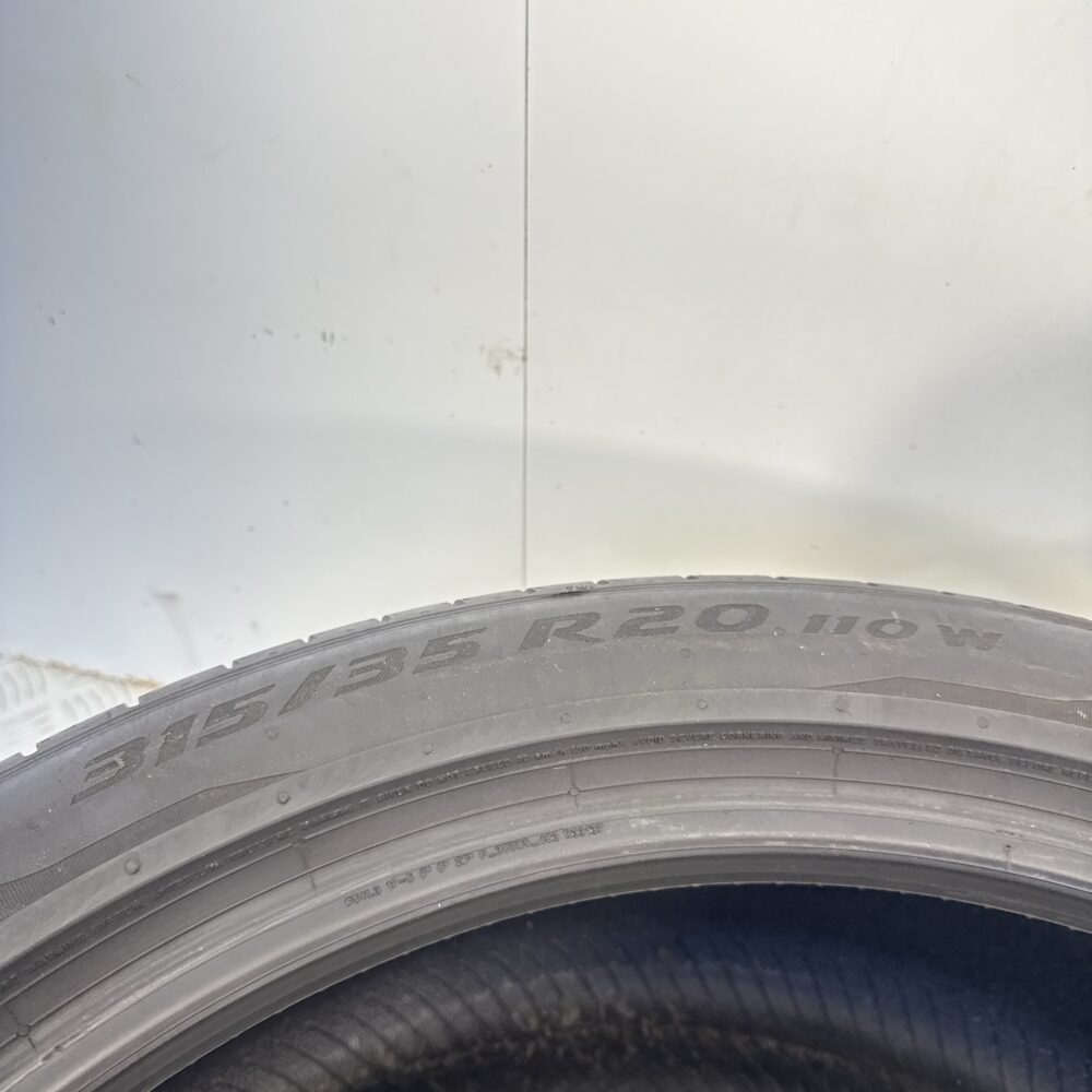 Gomme Usate 315 35 R20 XL 110W Pirelli P Zero RunFlat Estive - immagine 8