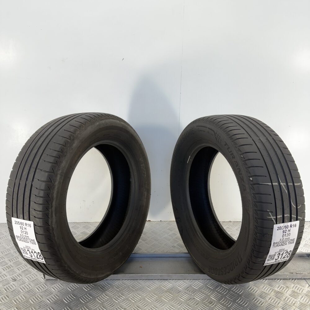 Gomme Usate 205 60 R16 92H Bridgestone Turanza T005 Estive - immagine 6