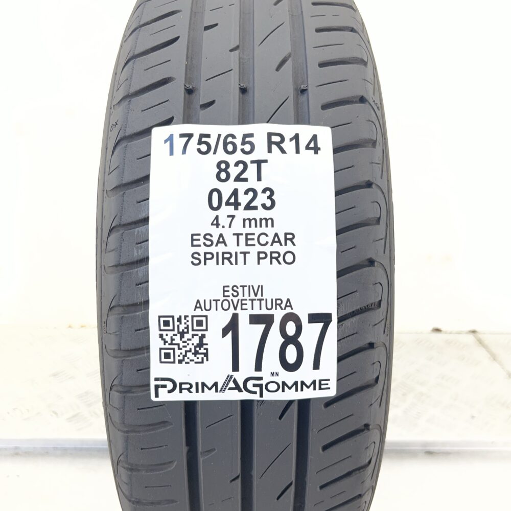Pneumatico Usato 175 65 R14 82T Esa Tecar Spirit Pro Estivo - immagine 3