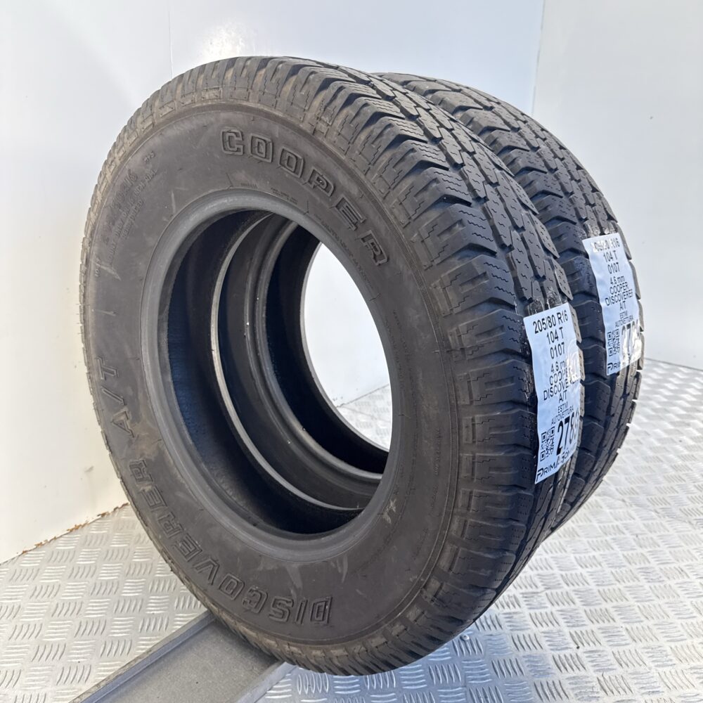 Gomme Usate 205 80 R16 104T Cooper Discoverer A/T Estive - immagine 10