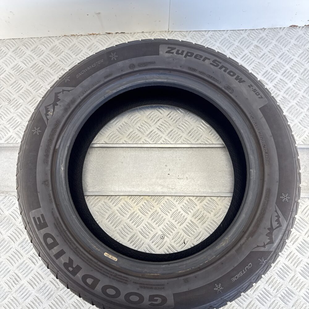 Gomme Usate 215 55 R16 XL 97H Goodride Zupersnow Z-507 80% Invernali - immagine 7