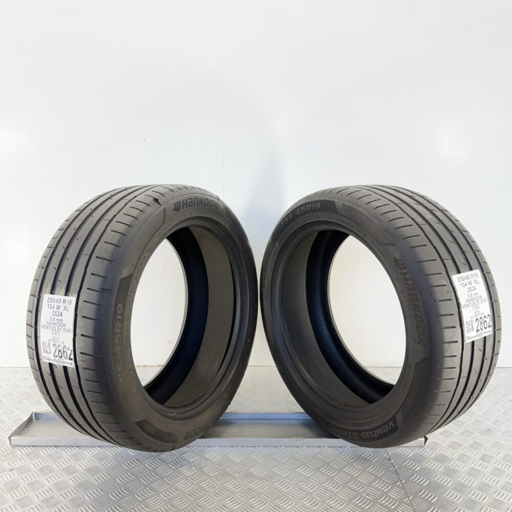 Gomme Usate 255 45 R19 XL 104W Hankook Ventus S1 Evo 3 EV 83% Estive - immagine 6