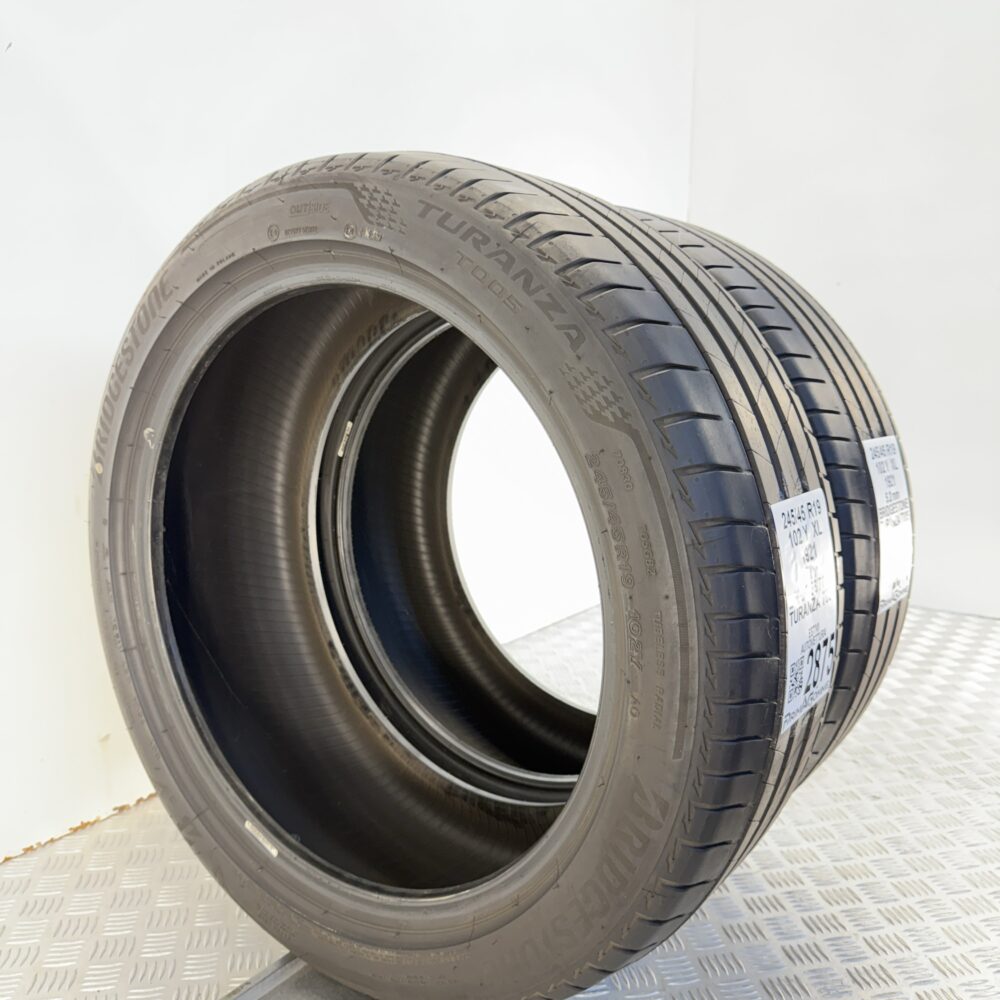 Gomme Usate 245 45 R19 XL 102Y Bridgestone Turanza T005 74% Estive - immagine 5